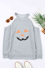 Load image into Gallery viewer, Round Neck Cold Shoulder