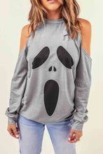 Load image into Gallery viewer, Round Neck Cold Shoulder
