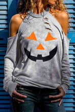 Load image into Gallery viewer, Round Neck Cold Shoulder