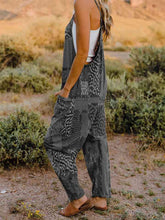 Load image into Gallery viewer, Full Size Printed V-Neck Sleeveless Jumpsuit