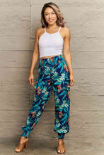 Load image into Gallery viewer, Smocked Plant Print Long Pants
