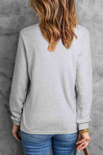 Load image into Gallery viewer, Round Neck Long Sleeve MOMSTER Graphic Sweatshirt