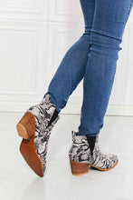 Load image into Gallery viewer, MMShoes Back At It Point Toe Bootie in Snakeskin