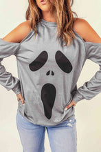 Load image into Gallery viewer, Round Neck Cold Shoulder
