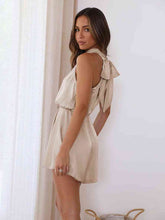 Load image into Gallery viewer, Halter Neck Sleeveless Romper