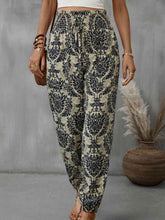 Load image into Gallery viewer, Smocked Waist Pants with Pockets