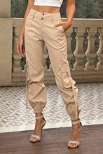 Load image into Gallery viewer, High Waist Cargo Pants