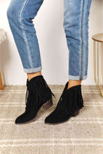 Load image into Gallery viewer, Legend Women&#39;s Fringe Cowboy Western Ankle Boots