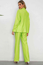 Load image into Gallery viewer, Striped Long Sleeve Two Piece Set