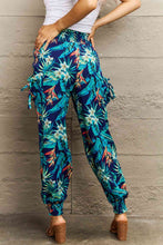 Load image into Gallery viewer, Smocked Plant Print Long Pants