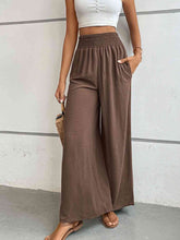 Load image into Gallery viewer, Wide Waistband Relax Fit Long Pants