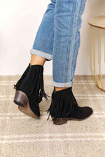 Load image into Gallery viewer, Legend Women&#39;s Fringe Cowboy Western Ankle Boots