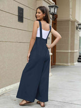 Load image into Gallery viewer, Square Neck Sleeveless Jumpsuit