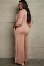 Load image into Gallery viewer, Culture Code Full Size Smocking Waist Jumpsuit