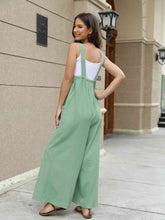 Load image into Gallery viewer, Square Neck Sleeveless Jumpsuit