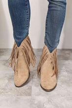 Load image into Gallery viewer, Legend Women&#39;s Fringe Cowboy Western Ankle Boots