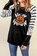 Load image into Gallery viewer, HAPPY HALLOWEEN Graphic Long Sleeve T-Shirt