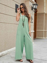 Load image into Gallery viewer, Square Neck Sleeveless Jumpsuit