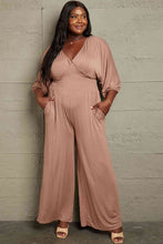 Load image into Gallery viewer, Culture Code Full Size Smocking Waist Jumpsuit
