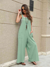 Load image into Gallery viewer, Square Neck Sleeveless Jumpsuit