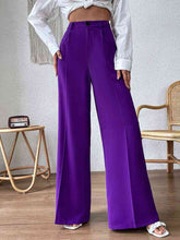 Load image into Gallery viewer, High Waist Wide Leg Pants