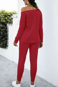 Long Sleeve T-Shirt and Pants Set
