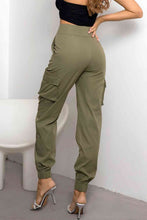 Load image into Gallery viewer, High Waist Cargo Pants