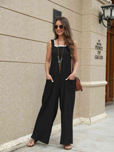Load image into Gallery viewer, Square Neck Sleeveless Jumpsuit