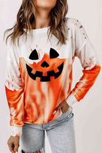 Load image into Gallery viewer, Halloween Theme Round Neck Short Sleeve Sweatshirt