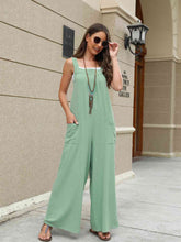 Load image into Gallery viewer, Square Neck Sleeveless Jumpsuit