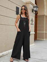 Load image into Gallery viewer, Square Neck Sleeveless Jumpsuit