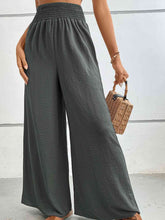 Load image into Gallery viewer, Wide Waistband Relax Fit Long Pants