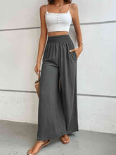 Load image into Gallery viewer, Wide Waistband Relax Fit Long Pants