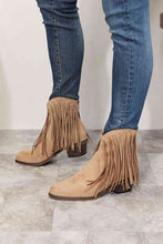 Load image into Gallery viewer, Legend Women&#39;s Fringe Cowboy Western Ankle Boots