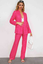 Load image into Gallery viewer, Striped Long Sleeve Two Piece Set