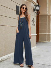 Load image into Gallery viewer, Square Neck Sleeveless Jumpsuit