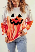Load image into Gallery viewer, Halloween Theme Round Neck Short Sleeve Sweatshirt